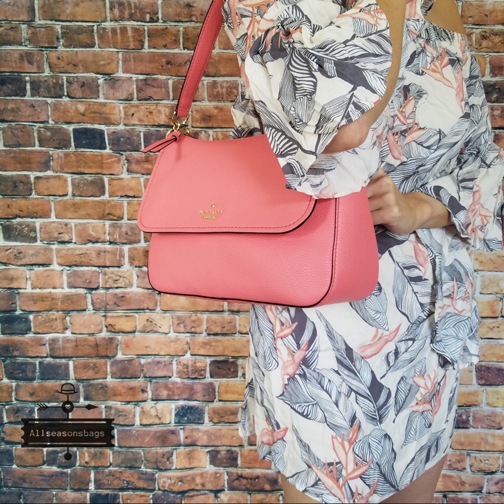 Kate spade Jackson Street Colette coral crossbody - Picture 6 of 8